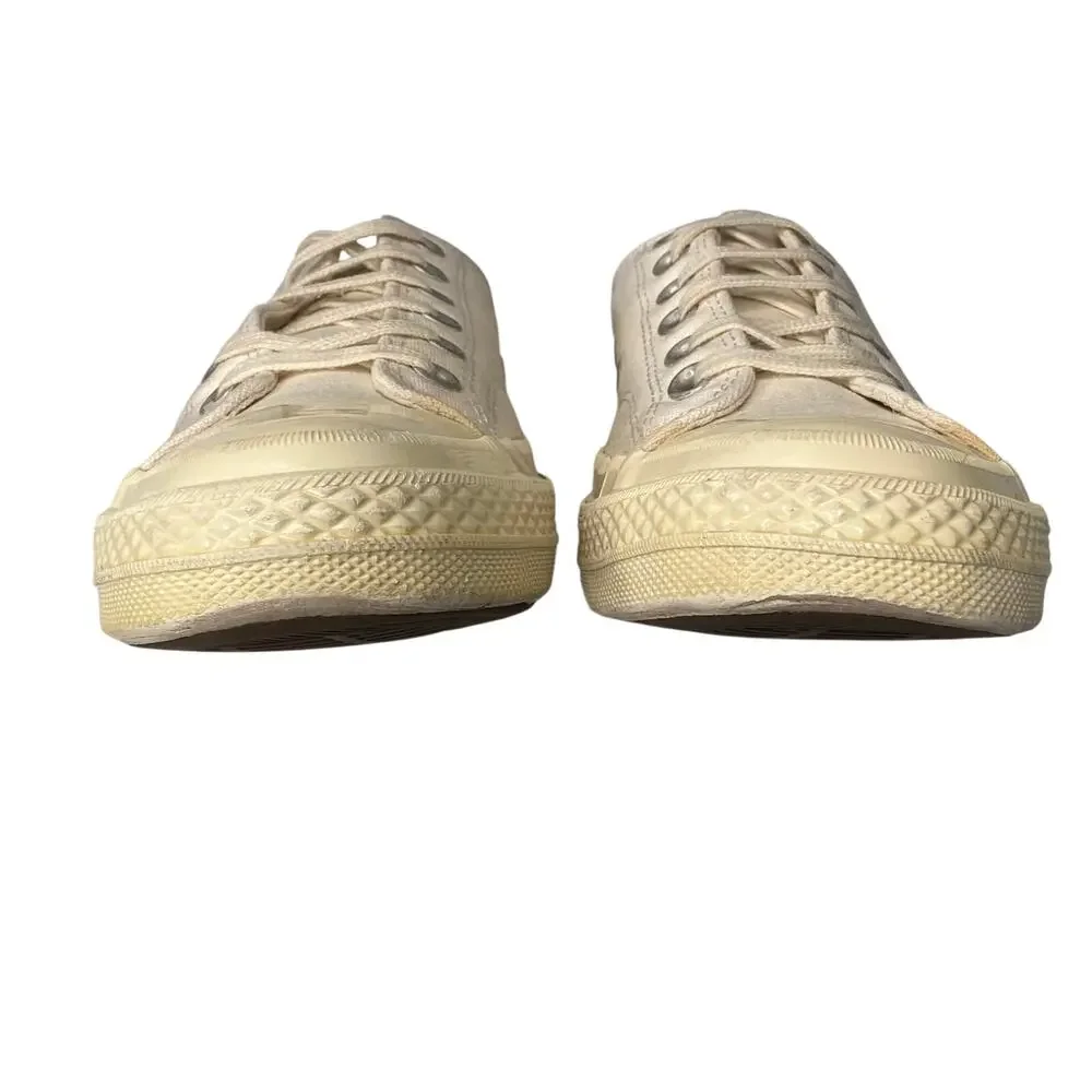 Converse x Comme des Garçons Play Chuck 70 Low Top Sneakers Sz 5.5 M 7.5 W White
